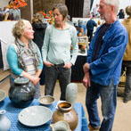 Svend Bayer with Petra Steward and Patia Davis